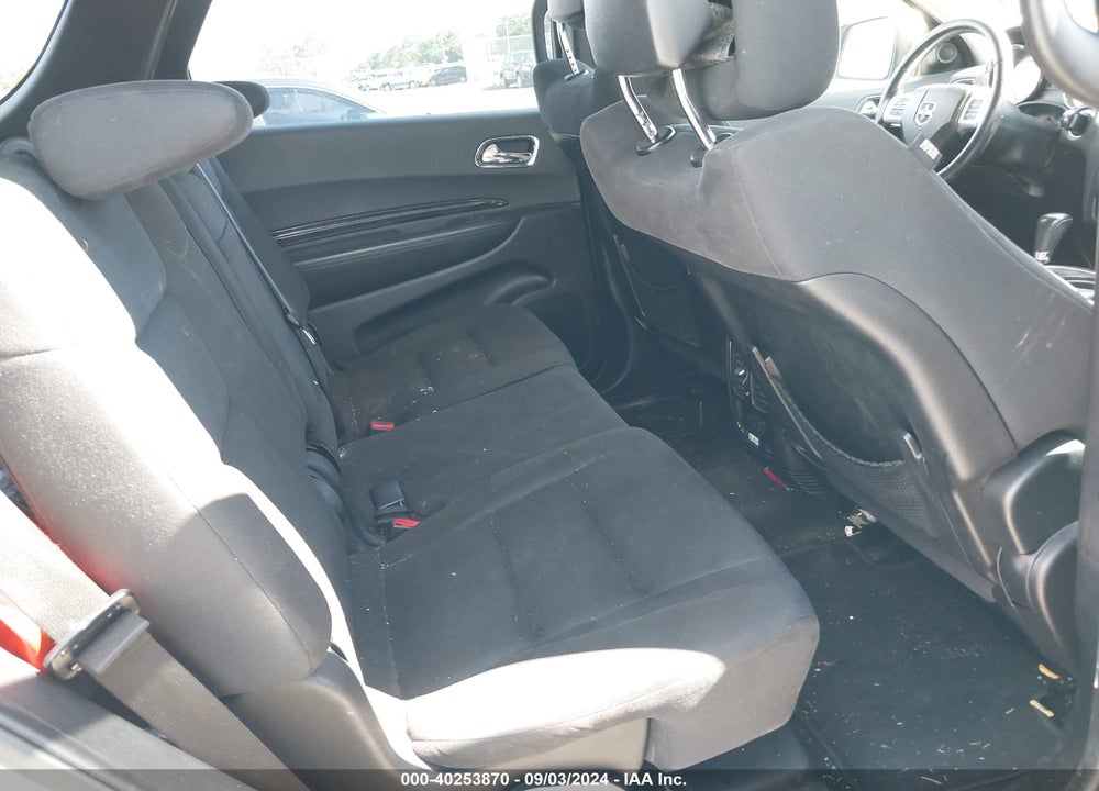 2012 DODGE DURANGO CREW VIN: 1C4RDHDG9CC129844