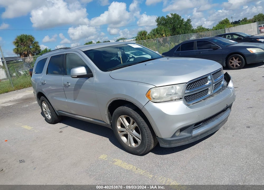 2012 DODGE DURANGO CREW VIN: 1C4RDHDG9CC129844