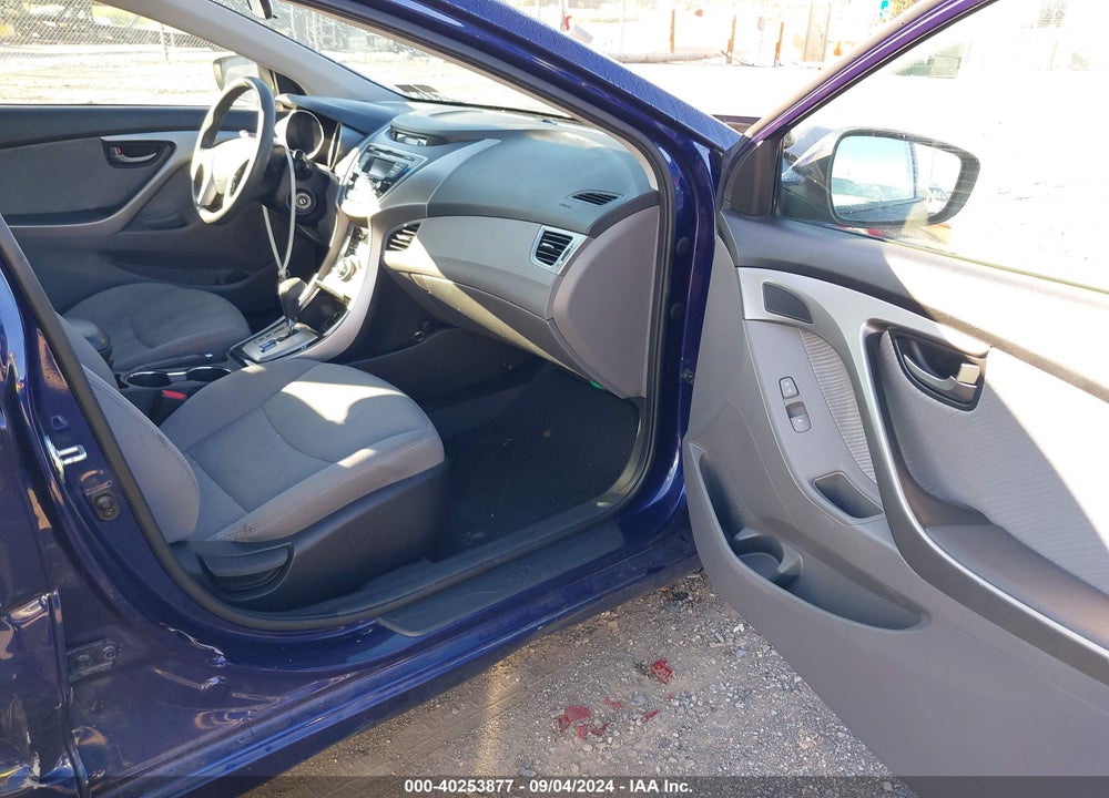 2013 HYUNDAI ELANTRA GLS VIN: 5NPDH4AE9DH407867