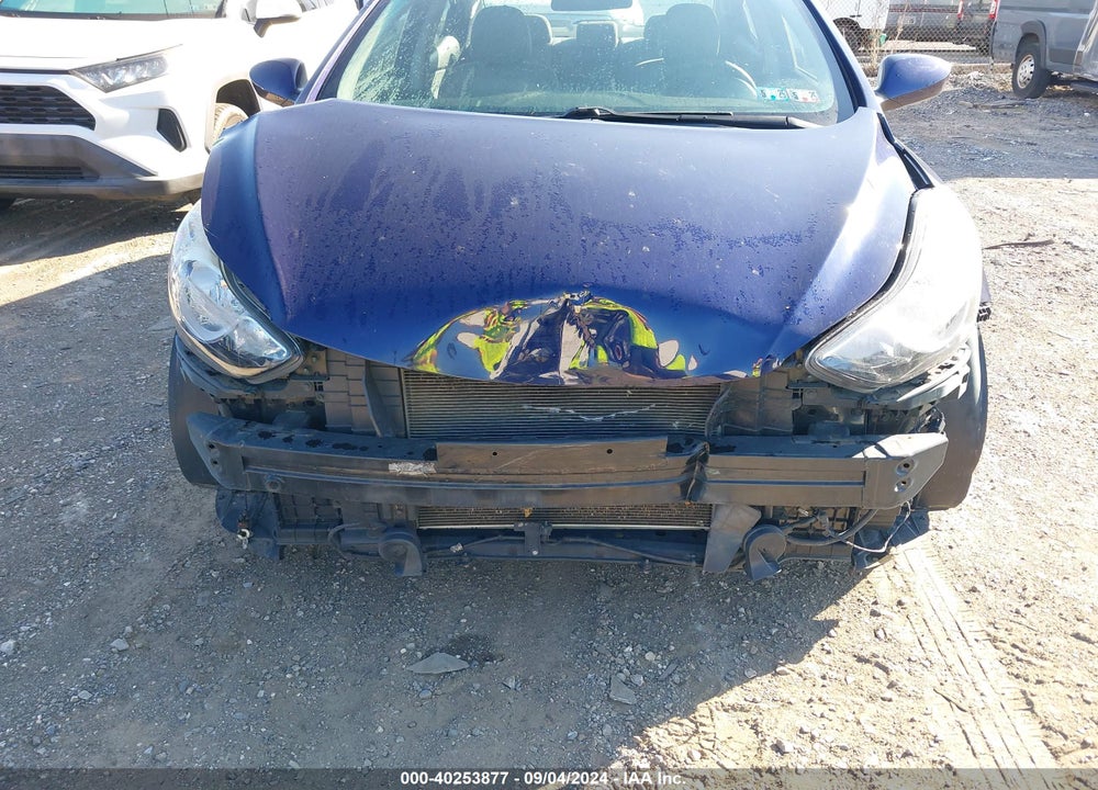 2013 HYUNDAI ELANTRA GLS VIN: 5NPDH4AE9DH407867
