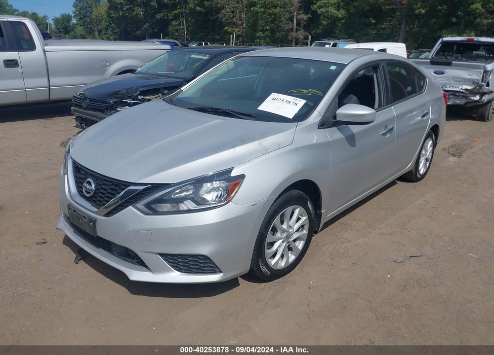 2018 NISSAN SENTRA SV VIN: 3N1AB7AP0JL621801
