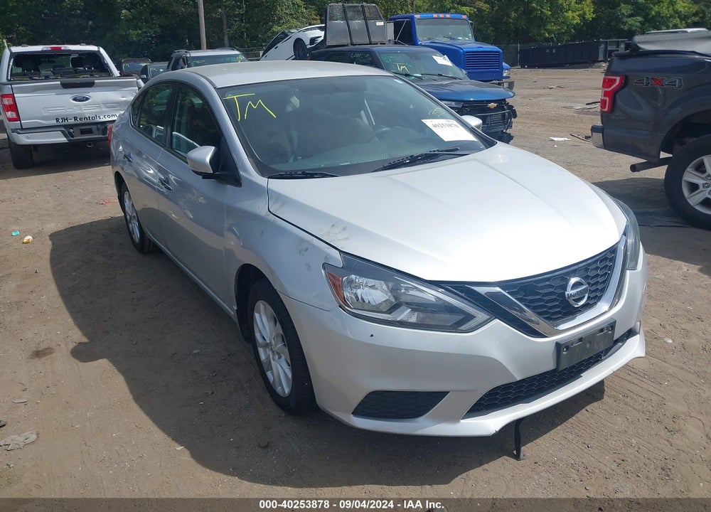 2018 NISSAN SENTRA SV VIN: 3N1AB7AP0JL621801