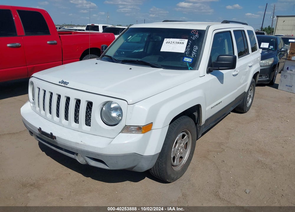 2016 JEEP PATRIOT SPORT VIN: 1C4NJRBB9GD549981