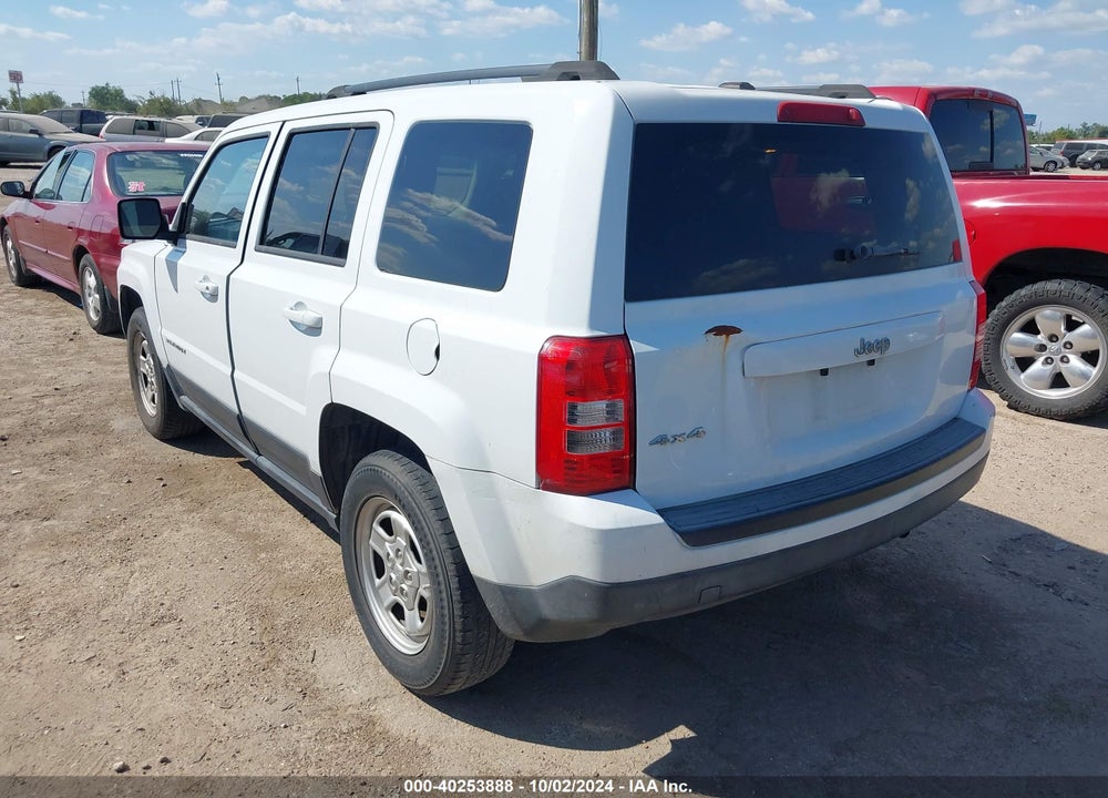 2016 JEEP PATRIOT SPORT VIN: 1C4NJRBB9GD549981
