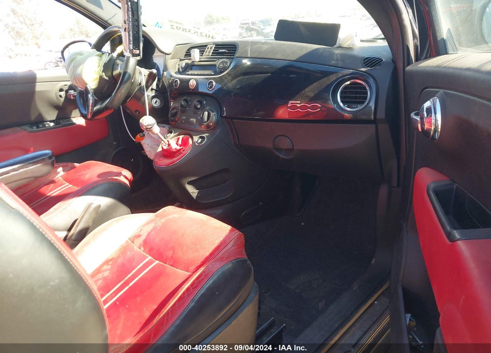 2012 FIAT 500 ABARTH VIN: 3C3CFFFH1CT381400