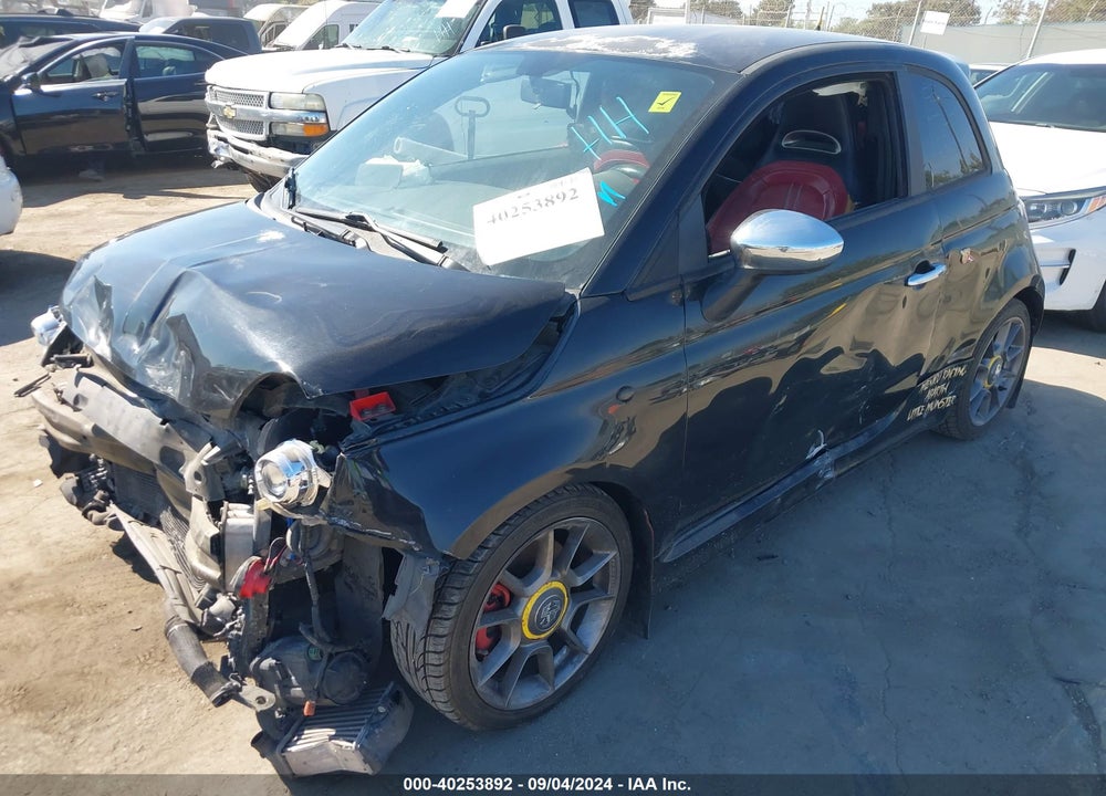 2012 FIAT 500 ABARTH VIN: 3C3CFFFH1CT381400