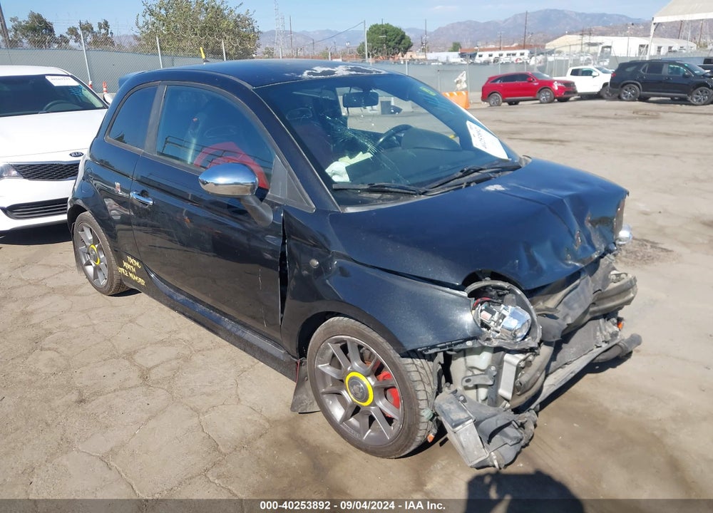 2012 FIAT 500 ABARTH VIN: 3C3CFFFH1CT381400