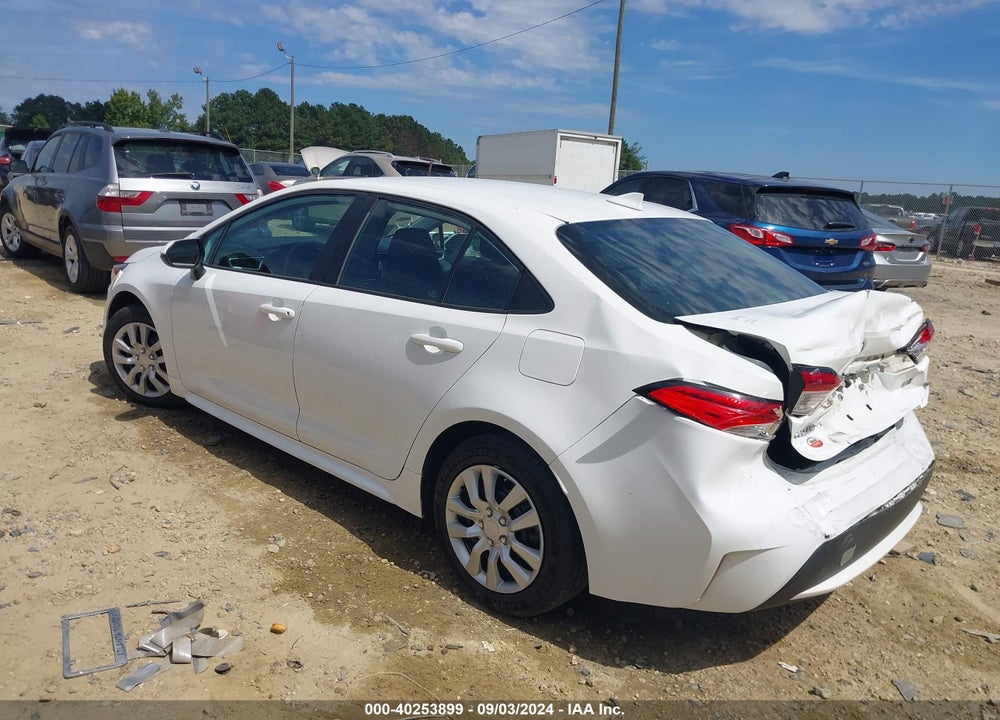 2020 TOYOTA COROLLA LE VIN: 5YFEPRAE0LP098392