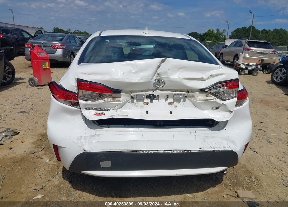 2020 TOYOTA COROLLA LE VIN: 5YFEPRAE0LP098392