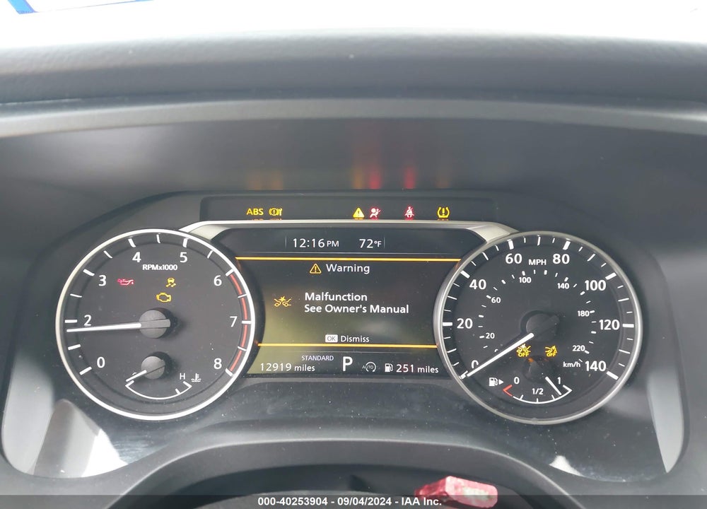2024 NISSAN ROGUE SV FWD VIN: 5N1BT3BA5RC692612