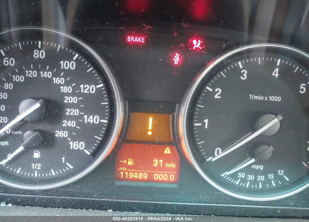 2008 BMW 328I VIN: WBAVA33598K053188