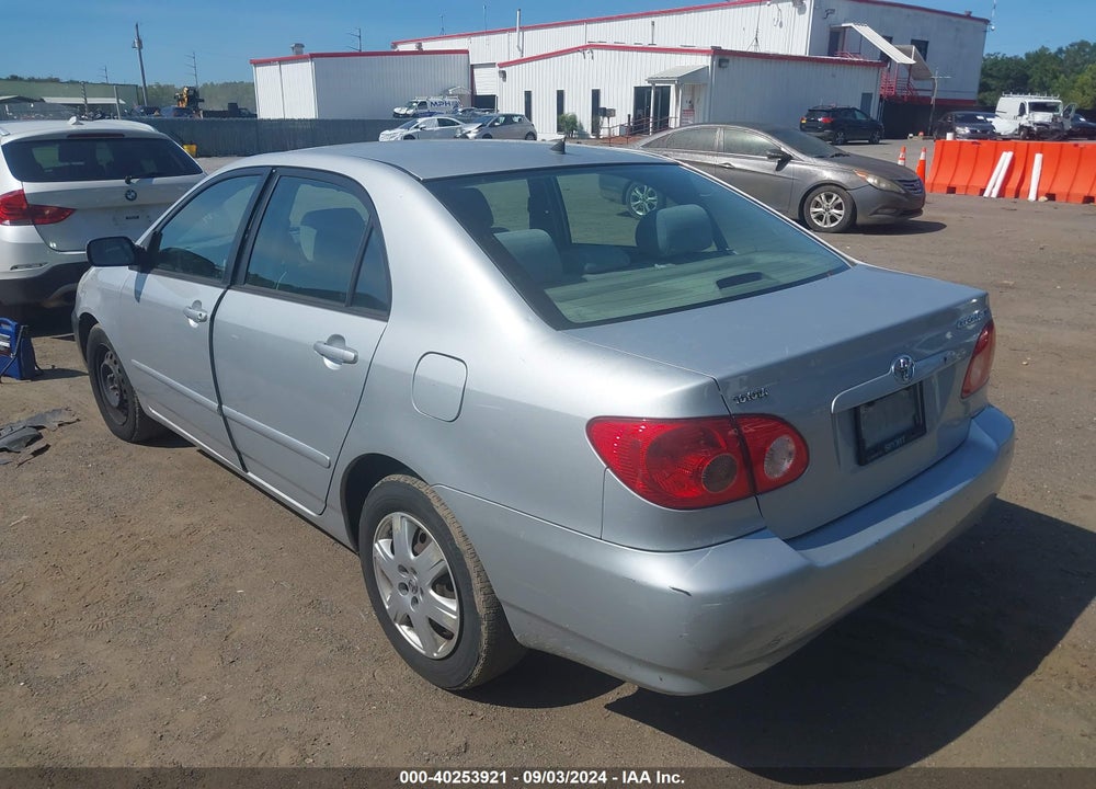 2005 TOYOTA COROLLA LE VIN: 2T1BR30E15C456582