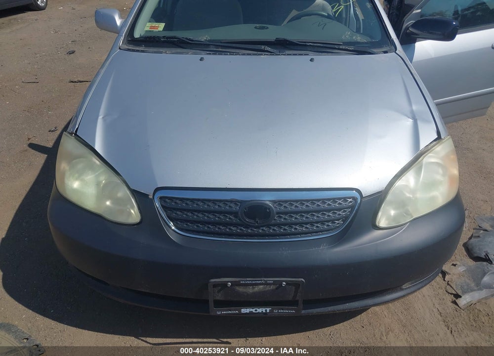 2005 TOYOTA COROLLA LE VIN: 2T1BR30E15C456582