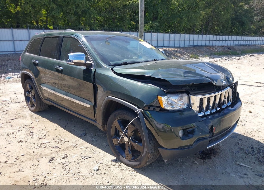 2011 JEEP GRAND CHEROKEE OVERLAND VIN: 1J4RS6GT5BC649809