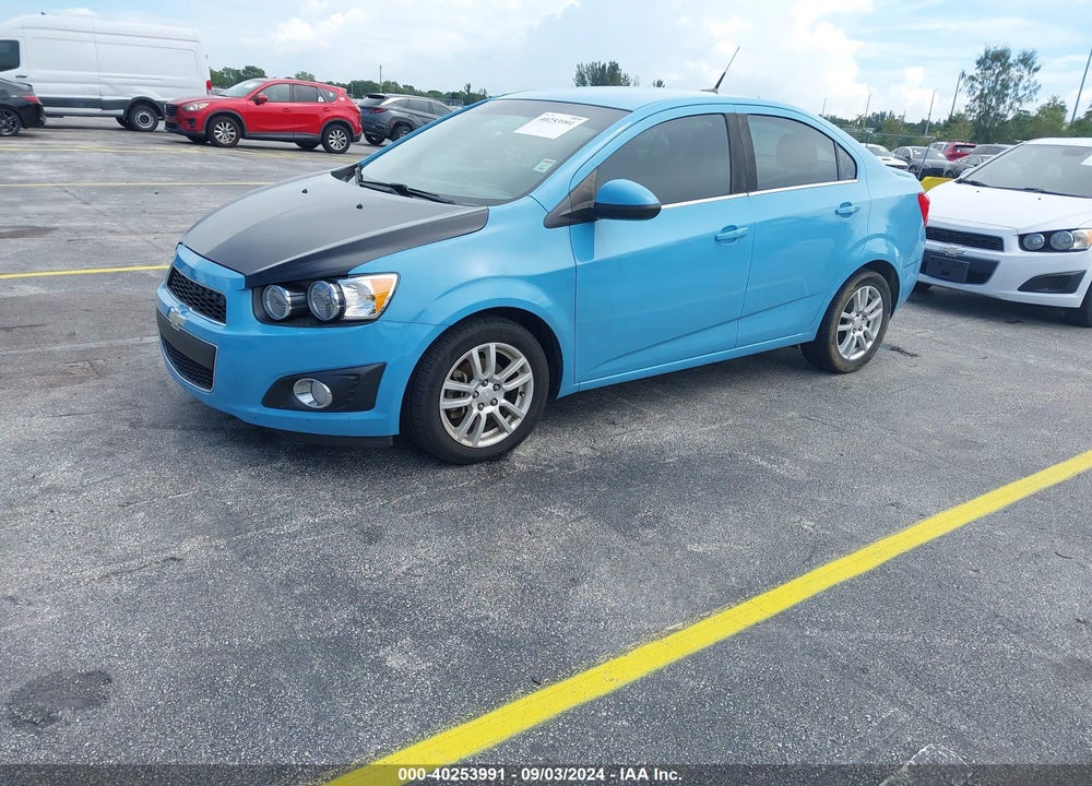 2014 CHEVROLET SONIC LT AUTO VIN: 1G1JC5SH9E4151360