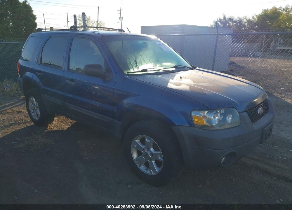 2007 FORD ESCAPE XLT/XLT SPORT VIN: 1FMYU031X7KA13814