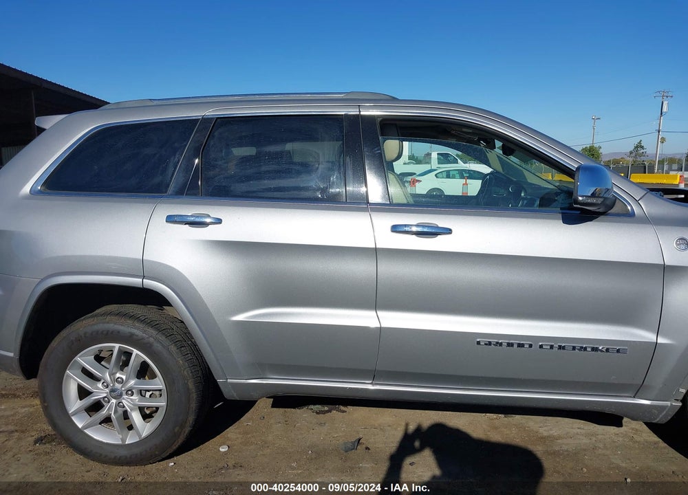 2018 JEEP GRAND CHEROKEE OVERLAND 4X4 VIN: 1C4RJFCG3JC238683