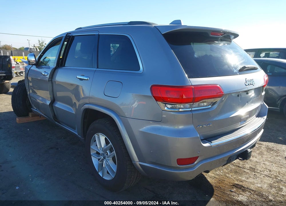 2018 JEEP GRAND CHEROKEE OVERLAND 4X4 VIN: 1C4RJFCG3JC238683
