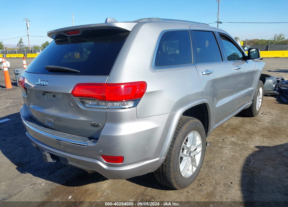 2018 JEEP GRAND CHEROKEE OVERLAND 4X4 VIN: 1C4RJFCG3JC238683