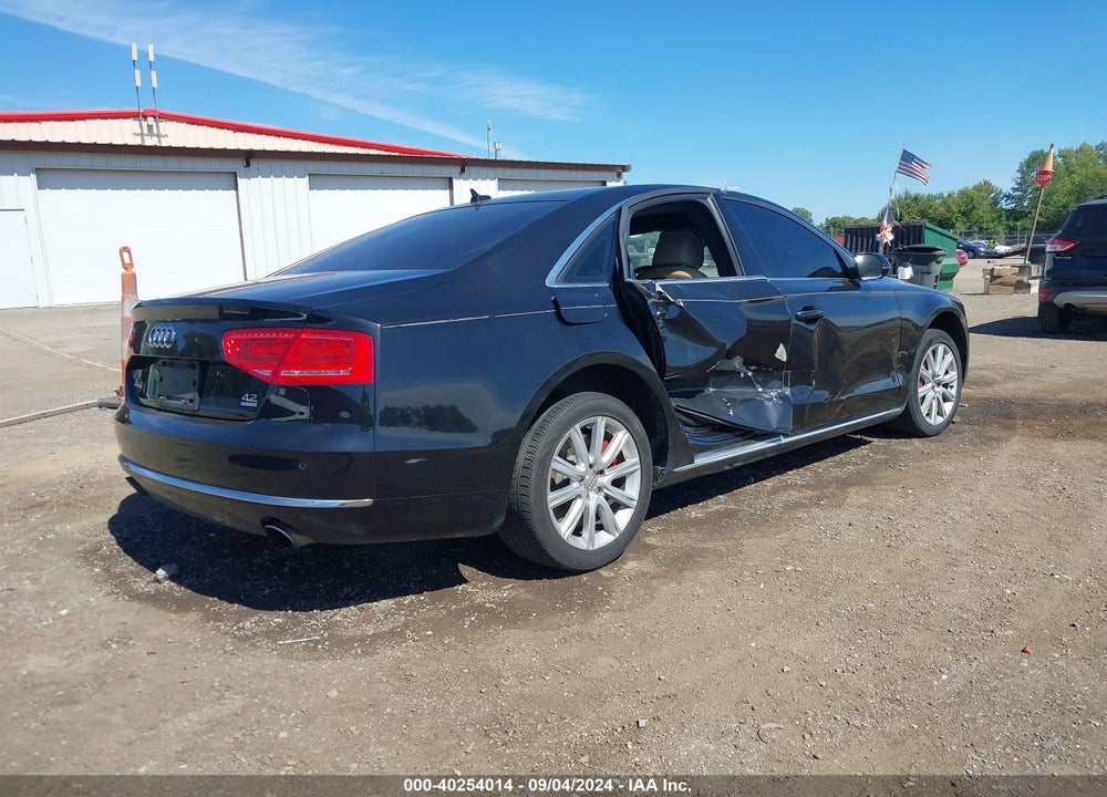2012 AUDI A8 4.2 VIN: WAUAVAFD6CN004967