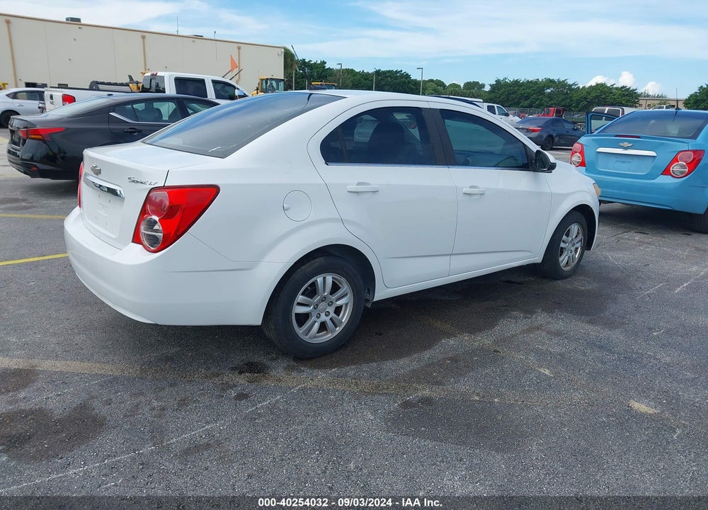 2013 CHEVROLET SONIC LT AUTO VIN: 1G1JC5SH0D4114275