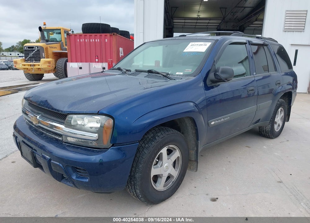 2004 CHEVROLET TRAILBLAZER LS VIN: 1GNDT13S342197985