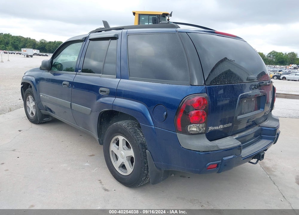 2004 CHEVROLET TRAILBLAZER LS VIN: 1GNDT13S342197985