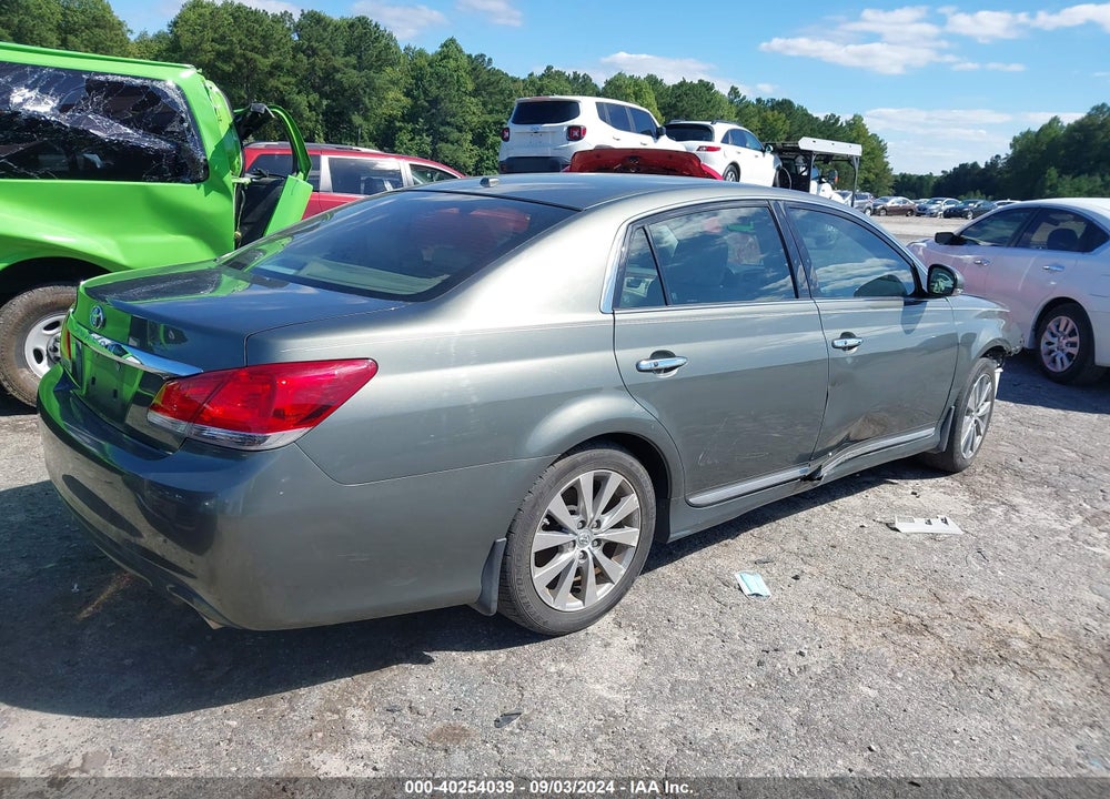 2011 TOYOTA AVALON LIMITED VIN: 4T1BK3DB4BU405849