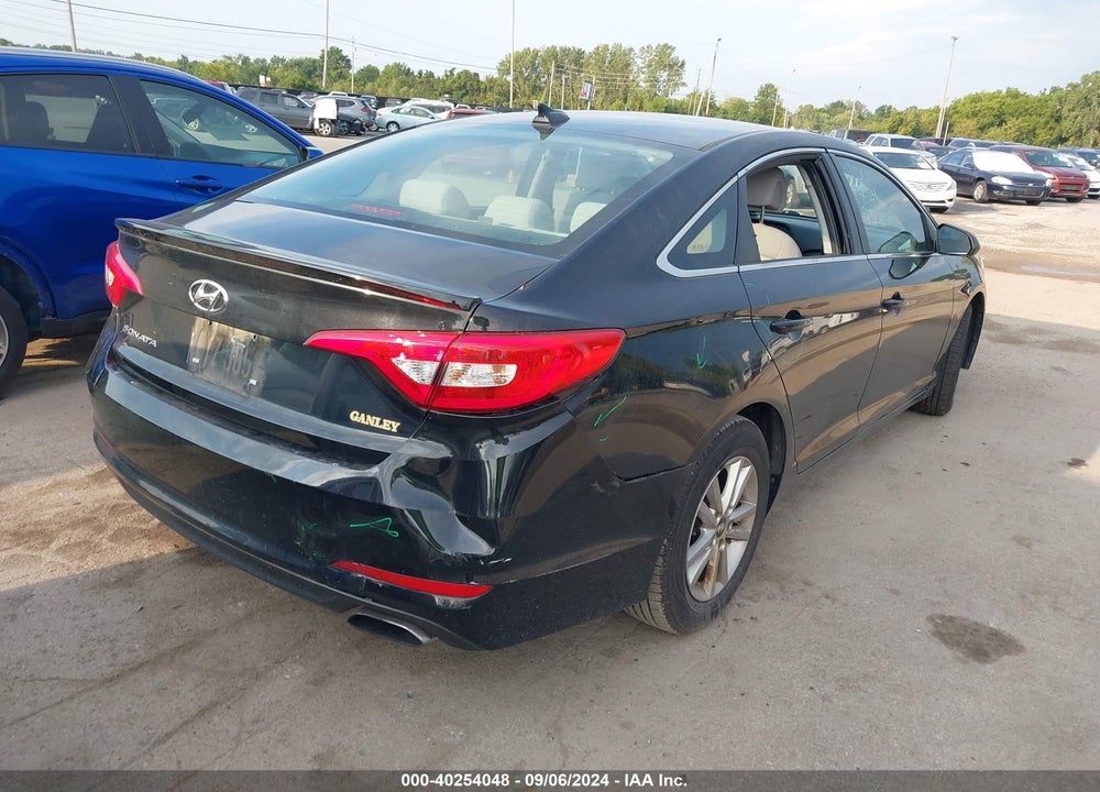 2016 HYUNDAI SONATA SE VIN: 5NPE24AFXGH421148