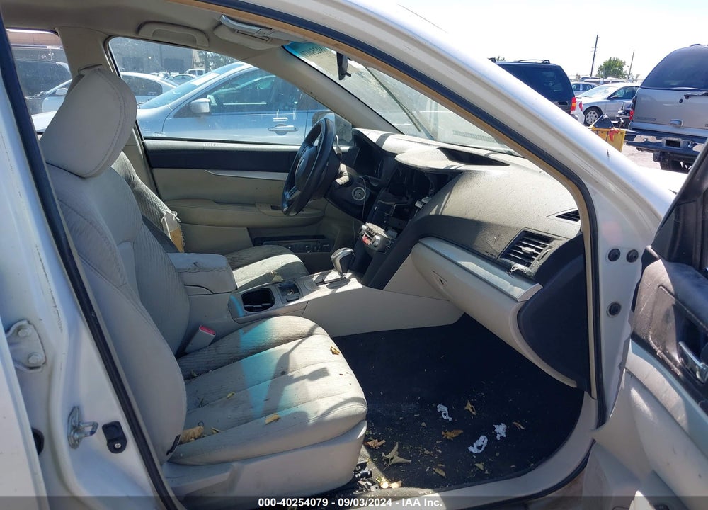 2012 SUBARU LEGACY 2.5I VIN: 4S3BMBA6XC3031190