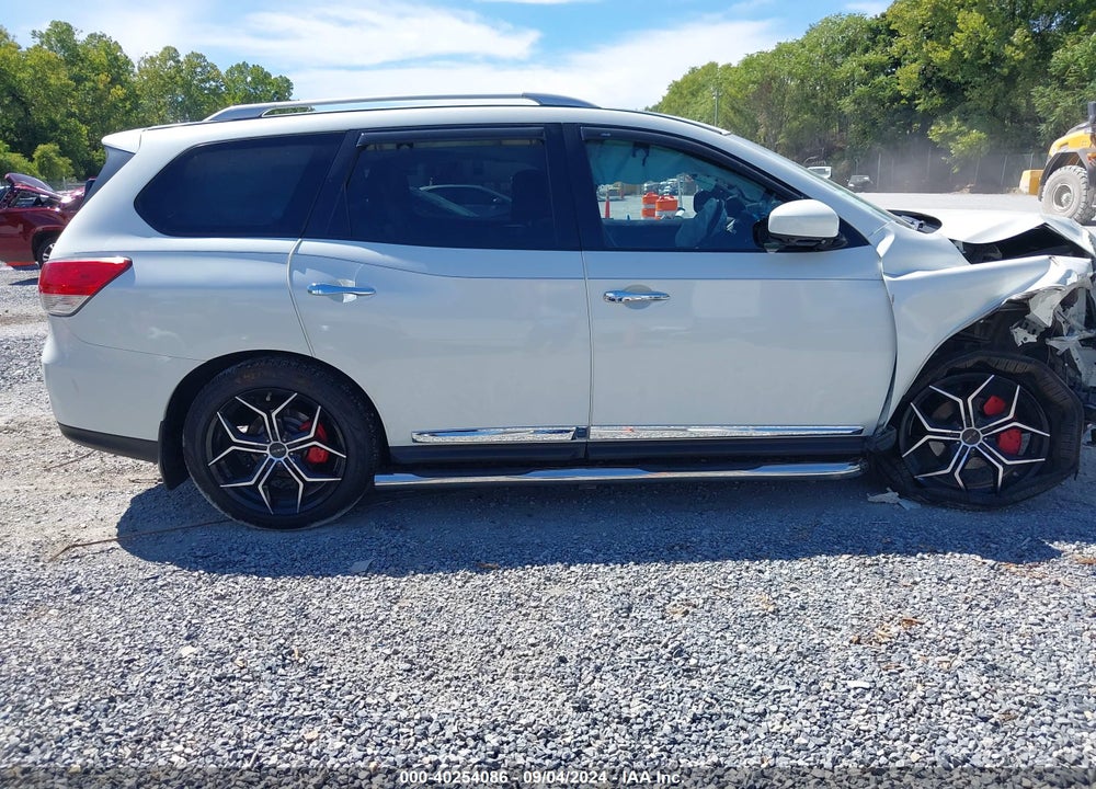 2015 NISSAN PATHFINDER PLATINUM VIN: 5N1AR2MM6FC721915