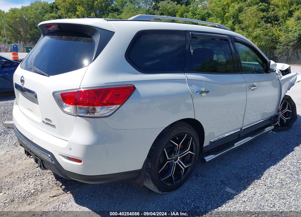 2015 NISSAN PATHFINDER PLATINUM VIN: 5N1AR2MM6FC721915