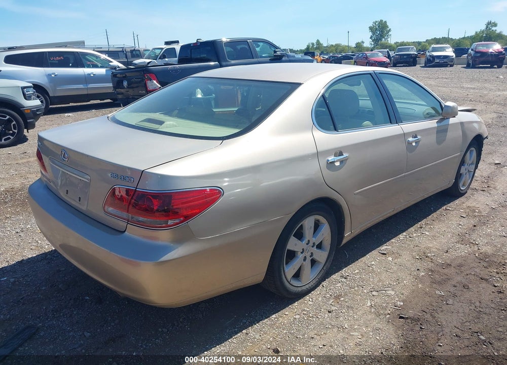 2006 LEXUS ES 330 VIN: JTHBA30G665170846