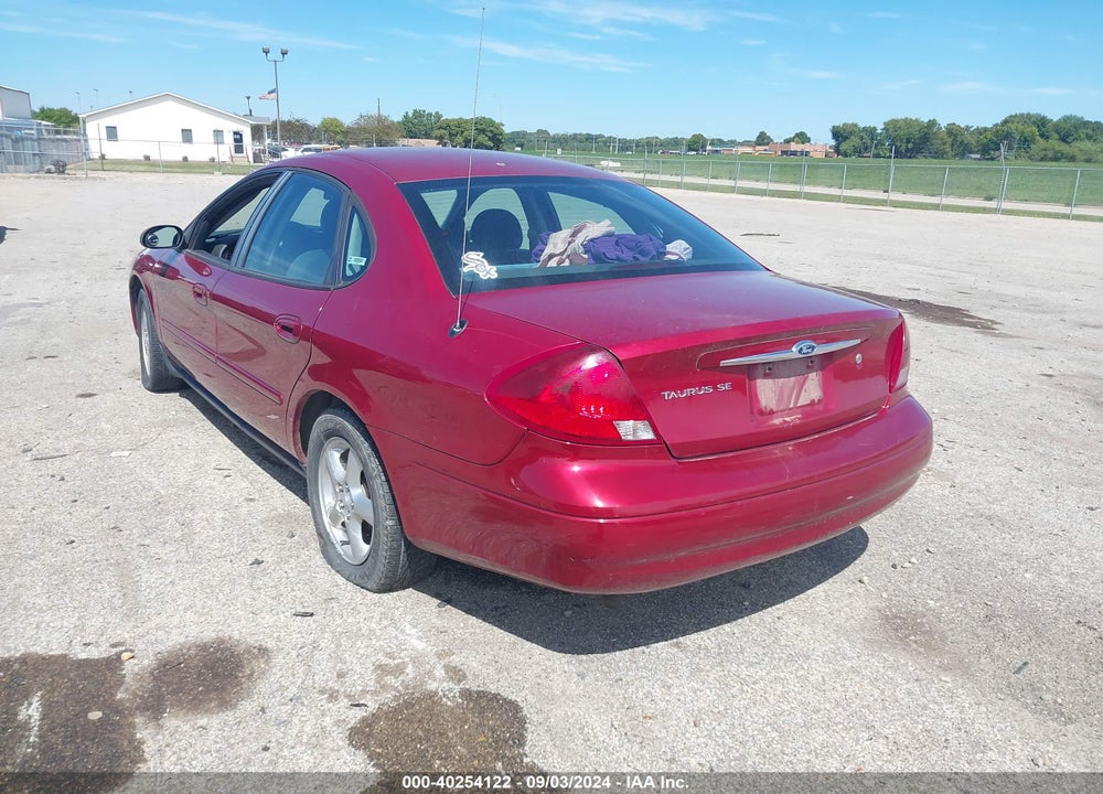 2002 FORD TAURUS VIN: 1FAFP53U92G172383