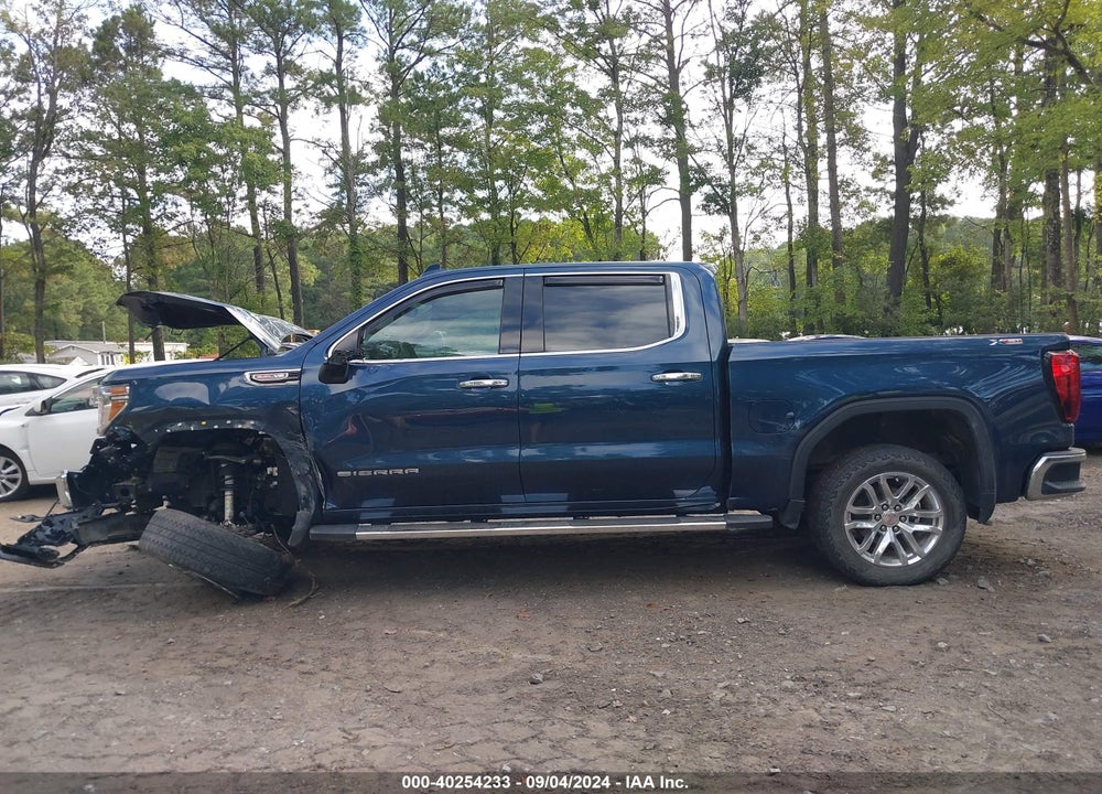 2021 GMC SIERRA 1500 4WD SHORT BOX SLT VIN: 3GTU9DEL7MG415495