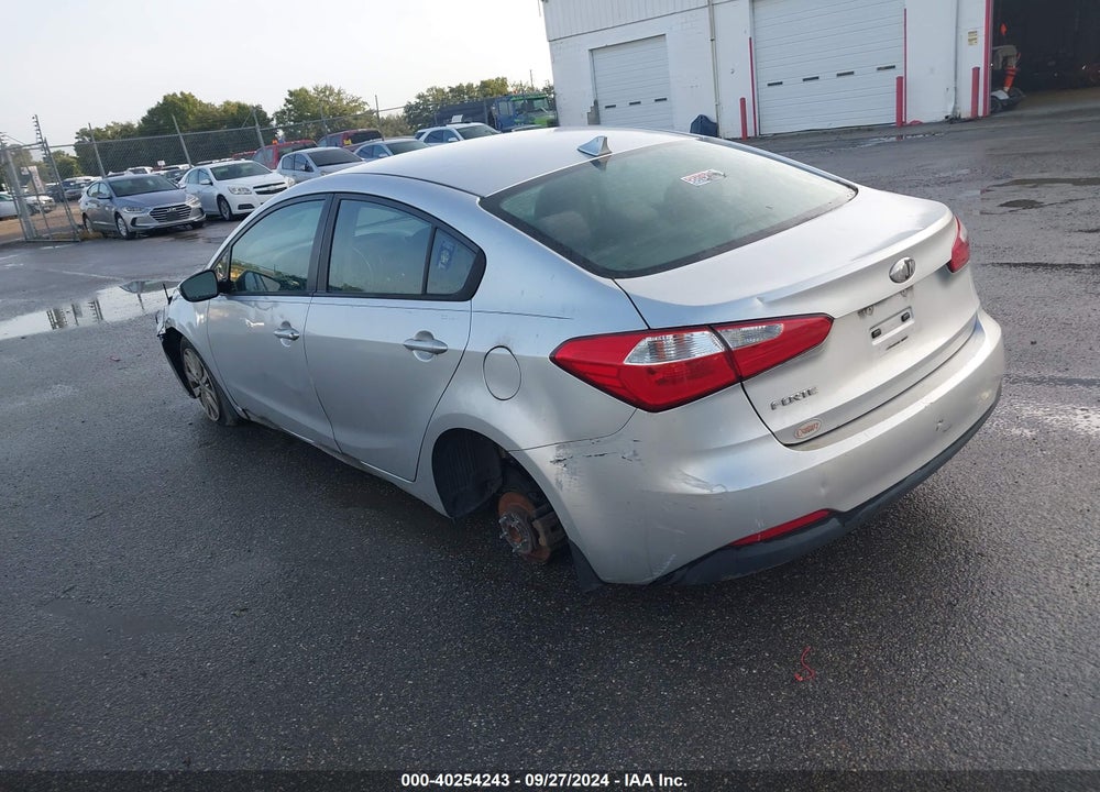 2014 KIA FORTE LX VIN: KNAFX4A60E5150049