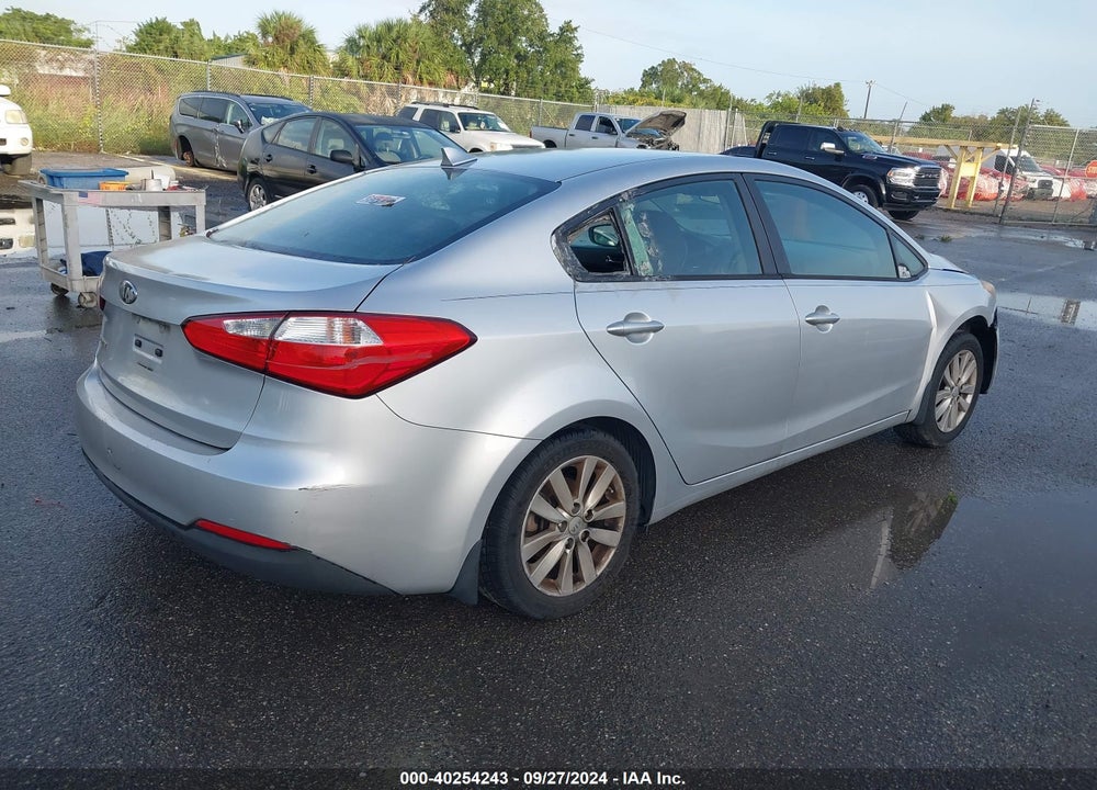 2014 KIA FORTE LX VIN: KNAFX4A60E5150049