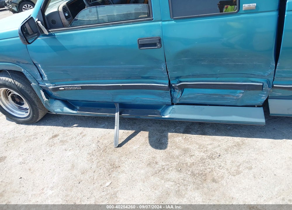 1997 CHEVROLET C1500 FLEETSIDE VIN: 1GBEC19R0VE144683