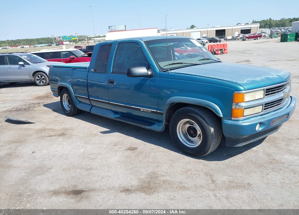 1997 CHEVROLET C1500 FLEETSIDE VIN: 1GBEC19R0VE144683