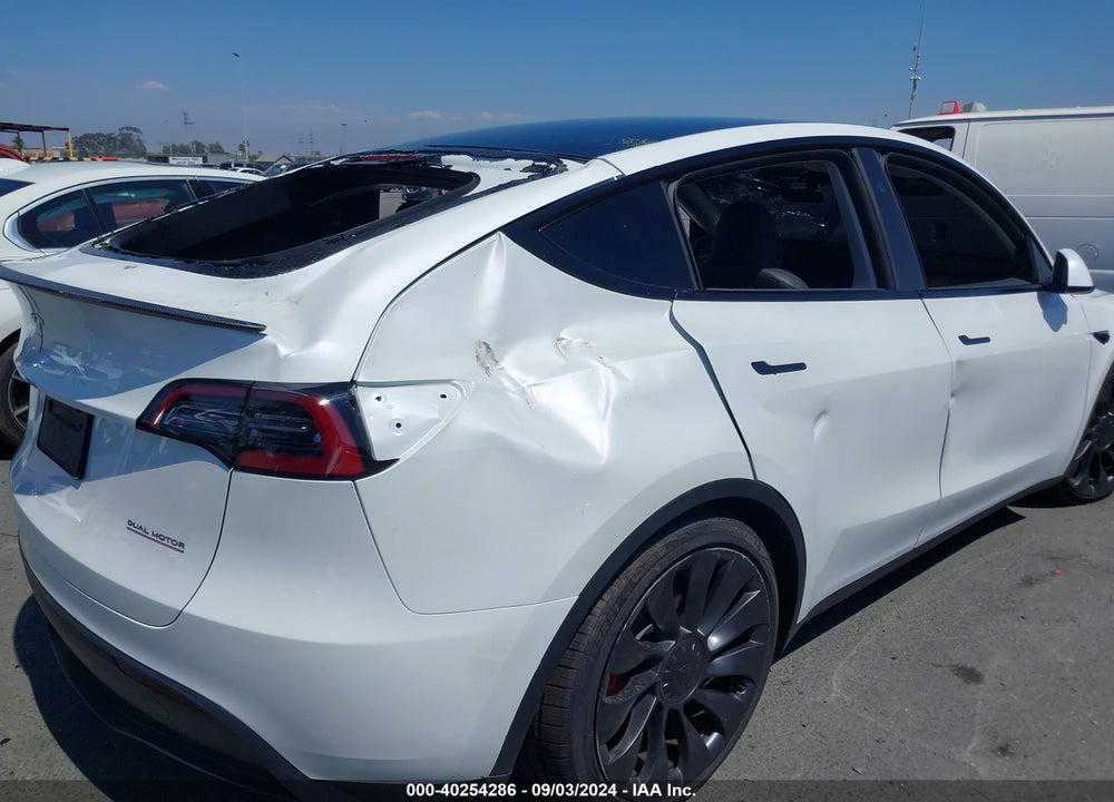2023 TESLA MODEL Y AWD/PERFORMANCE DUAL MOTOR ALL-WHEEL DRIVE VIN: 7SAYGDEF5PF839594