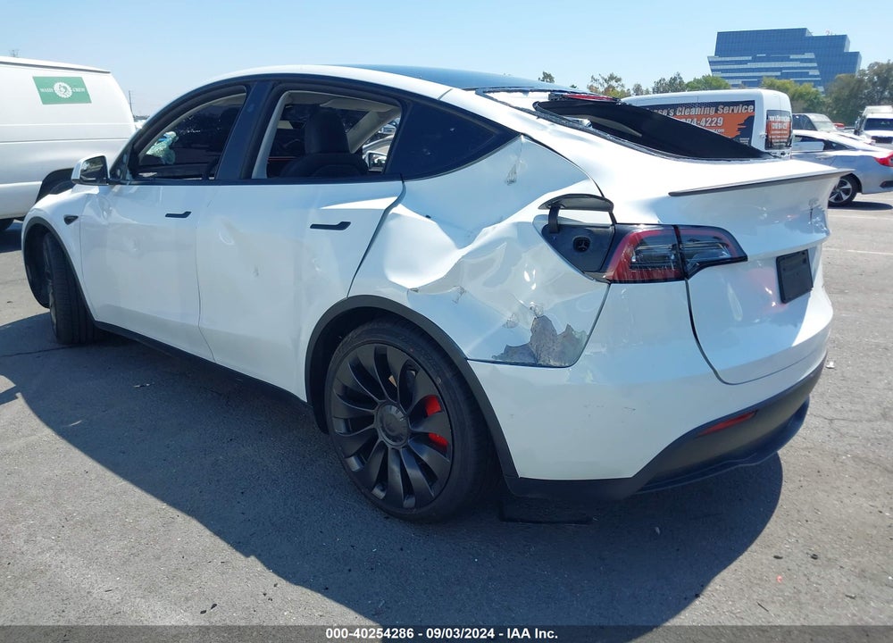 2023 TESLA MODEL Y AWD/PERFORMANCE DUAL MOTOR ALL-WHEEL DRIVE VIN: 7SAYGDEF5PF839594