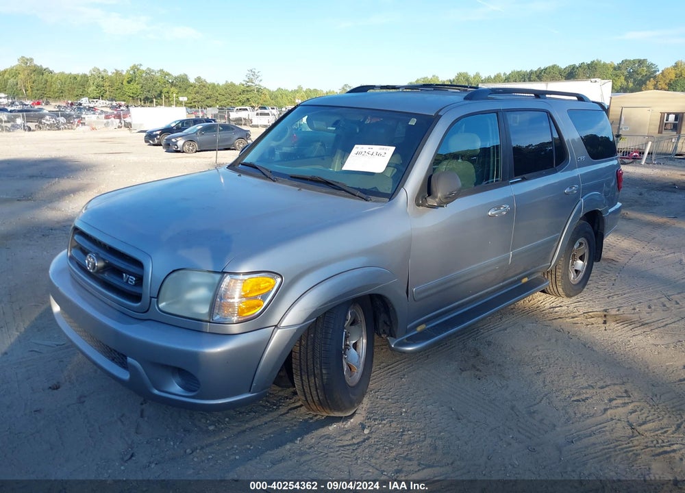 2001 TOYOTA SEQUOIA SR5 V8 VIN: 5TDZT34A91S033662