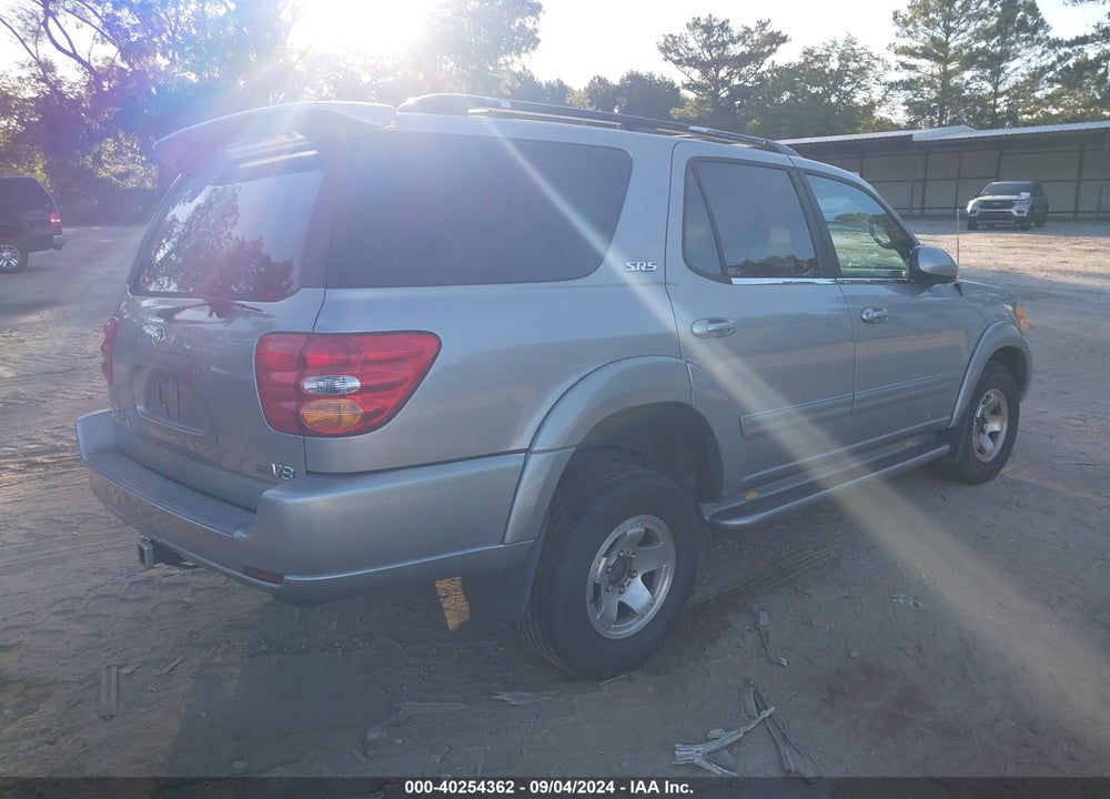 2001 TOYOTA SEQUOIA SR5 V8 VIN: 5TDZT34A91S033662