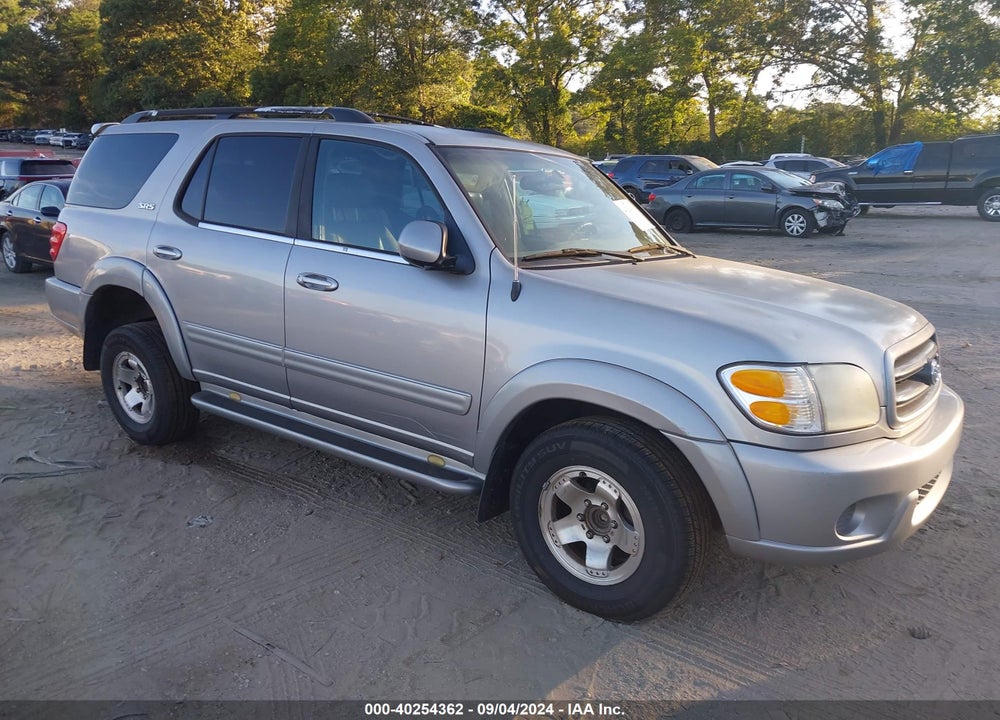 2001 TOYOTA SEQUOIA SR5 V8 VIN: 5TDZT34A91S033662