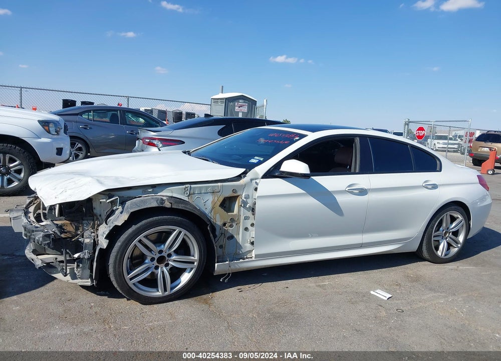 2014 BMW 640I GRAN COUPE VIN: WBA6A0C54ED317114