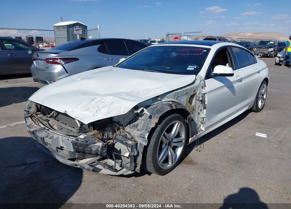 2014 BMW 640I GRAN COUPE VIN: WBA6A0C54ED317114