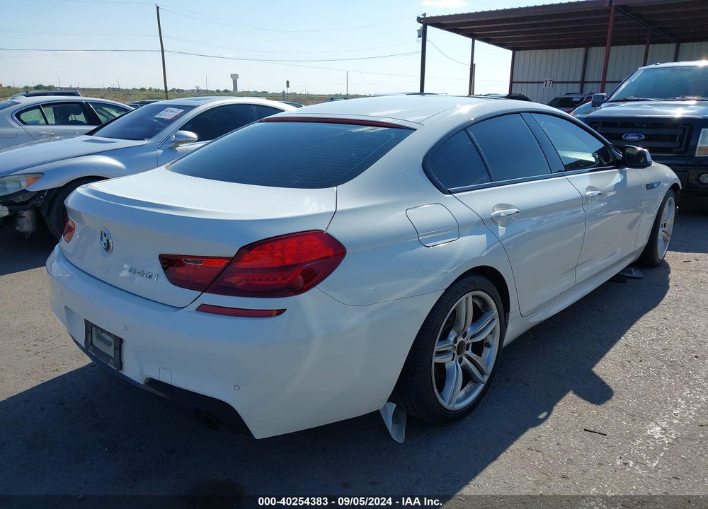 2014 BMW 640I GRAN COUPE VIN: WBA6A0C54ED317114