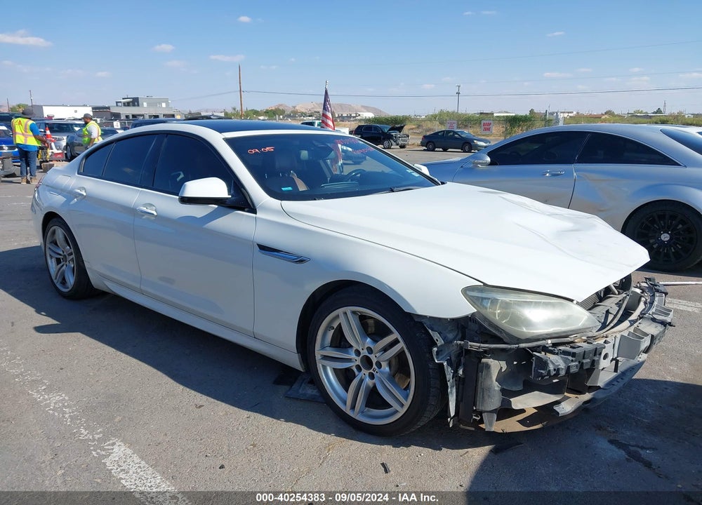 2014 BMW 640I GRAN COUPE VIN: WBA6A0C54ED317114