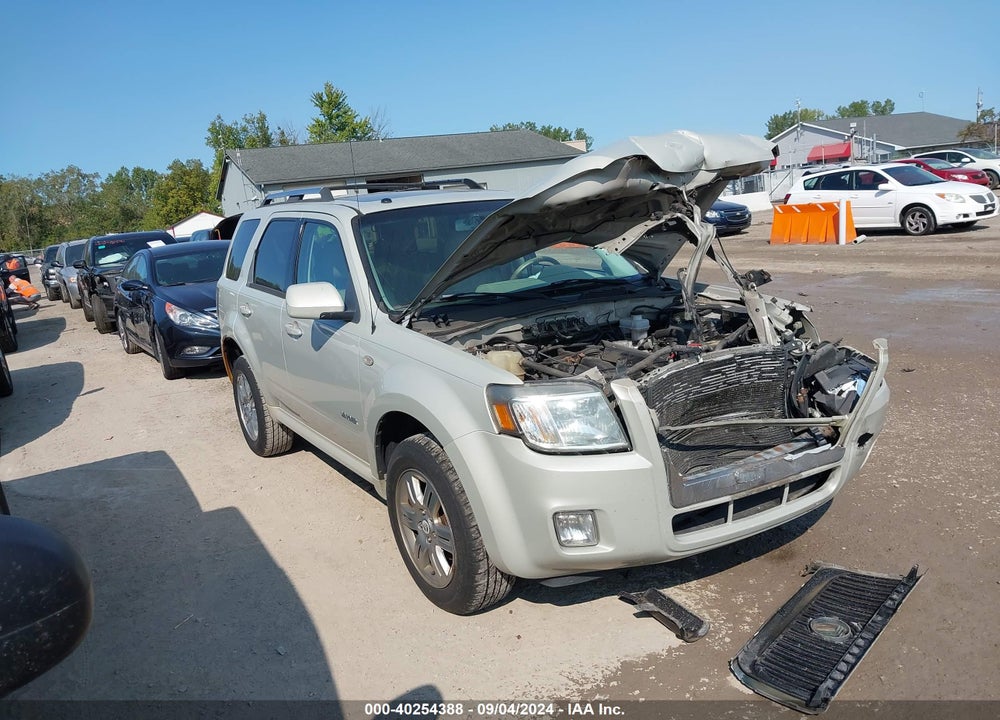 2008 MERCURY MARINER PREMIER VIN: 4M2CU87168KJ34391