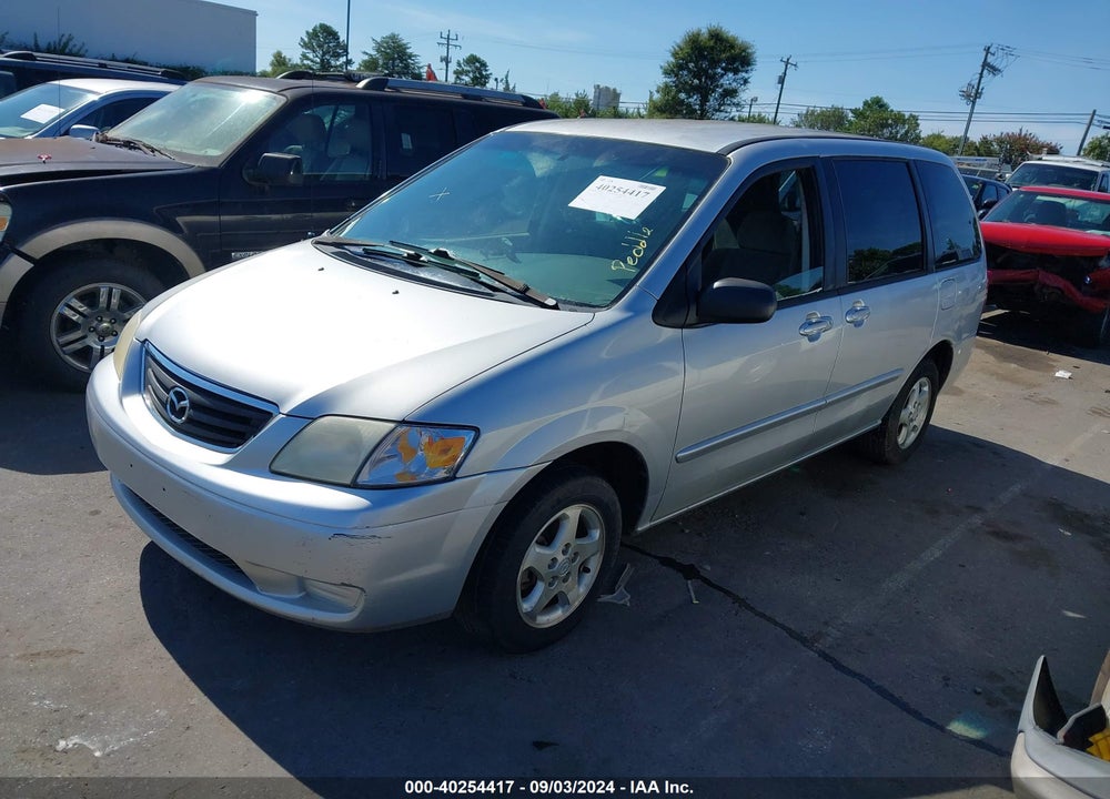 2001 MAZDA MPV DX/ES/LX VIN: JM3LW28Y010195480